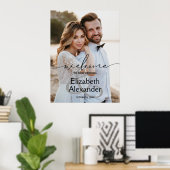 Ampersand Hochzeitsempfang Poster (Heimbüro)