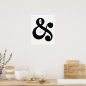 AMPERSAND Inspiration Zitat Poster (Küche)