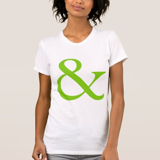 Ampersand - Mars Green T-Shirt (Vorderseite)