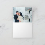 Ampersand Monogram Personalisiert Wedding Vielen D Dankeskarte (Innenseite)