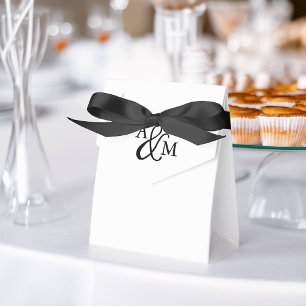 Ampersand Monogram Wedding Geschenkschachtel
