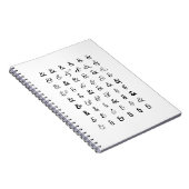 Ampersand Notizblock (Rechte Seite)