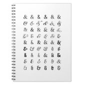 Ampersand Notizblock (Vorderseite)