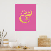 Ampersand Poster (Küche)