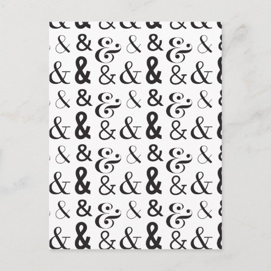 ampersand postkarte (Vorderseite)