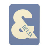 Ampersand Relax Minimalistisch Magnet (Vertikal)