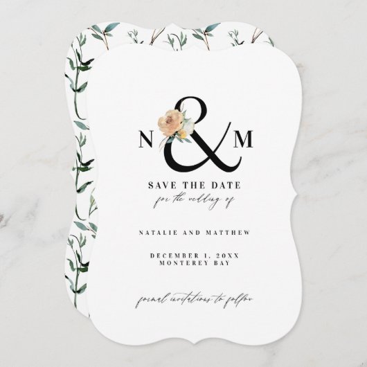 Ampersand Save The Date (Vorne/Hinten)