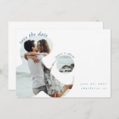 Ampersand | Save the Date Einladung (Vorne/Hinten)