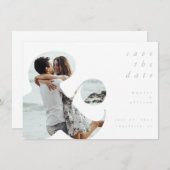 Ampersand | Save the Date Einladung (Vorne/Hinten)