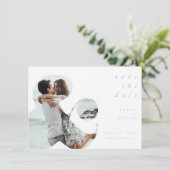 Ampersand | Save the Date Einladung (Stehend Vorderseite)