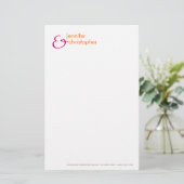 Ampersand: Stationery Briefpapier (Stehend Vorderseite)
