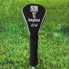 Ampersand-Symbol und so fängt es Humorvollen Fahre Golf Headcover
