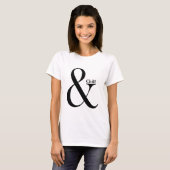 Ampersand und Chill T-Shirt (Vorne ganz)