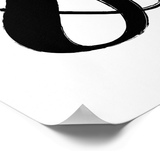 Ampersandposter Poster (Ecke)