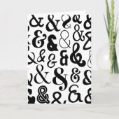 Ampersands Karte (Vorderseite)