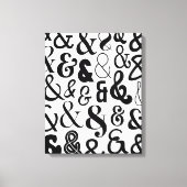 Ampersands Leinwanddruck (Vorderseite)