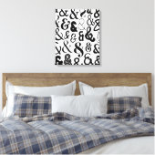 Ampersands Leinwanddruck (Insitu (Schlafzimmer))