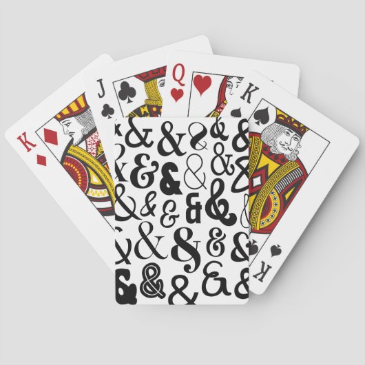 Ampersands Spielkarten (Rückseite)