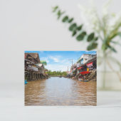 Amphawa, Thailand Postkarte (Stehend Vorderseite)