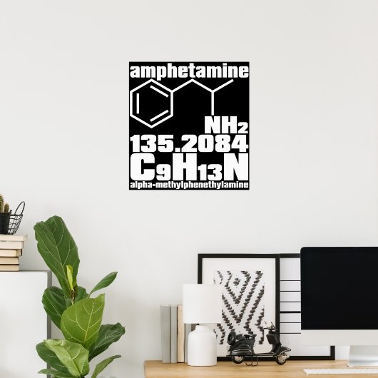 Amphetamin Poster (Heimbüro)