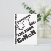 Amphetamin Postkarte (Stehend Vorderseite)
