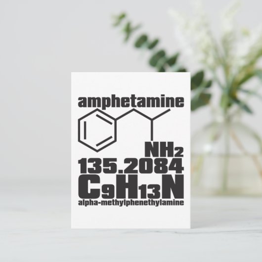 Amphetamin Postkarte (Stehend Vorderseite)