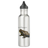 Amphibians, Reptiles & Insects Watercolor Edelstahlflasche (Rechts)