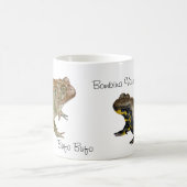 Amphibians, Reptiles & Insects Watercolor Kaffeetasse (Mittel)