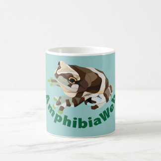 AmphibiaWeb Amazonas Milch-Frosch Colorblock Tasse