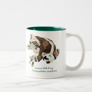 AmphibiaWeb Amazonas Milch-Frosch-Tasse Zweifarbige Tasse