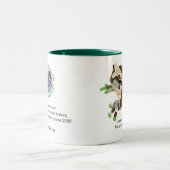 AmphibiaWeb Amazonas Milch-Frosch-Tasse Zweifarbige Tasse (Mittel)