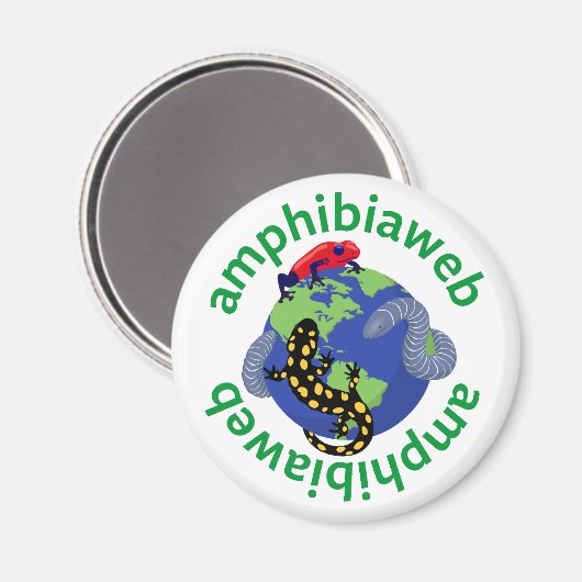 AmphibiaWeb-Magnet Magnet (Vorderseite/Rückseite)