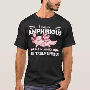 Amphibien mit Amphibien und einzigartigen Axolotal T-Shirt