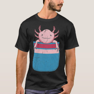 Amphibien Niedliches Pocket Salamander Aolotl T-Shirt