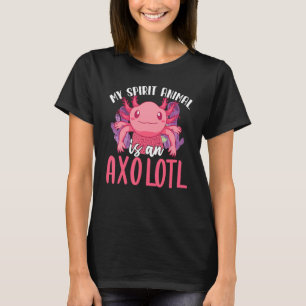 Amphibien Salamander Haustier Axolotl T-Shirt