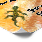 Amphibienautismus: Trockenland Poster (Ecke)