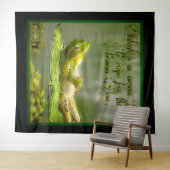 Amphibienmodelle: Frosch Laze 01-02 Wandteppich (Beispiel (Horizontal))