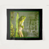 Amphibienmodelle: Frosch Laze 01-02 Wandteppich (Vorderseite (Horizontal))