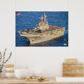 AMPHIBIOUS-ASSAULT-SCHIFF - LHD-2 POSTER (Küche)