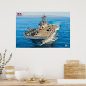 AMPHIBIOUS-ASSAULT-SCHIFF - LHD-2 POSTER (Küche)