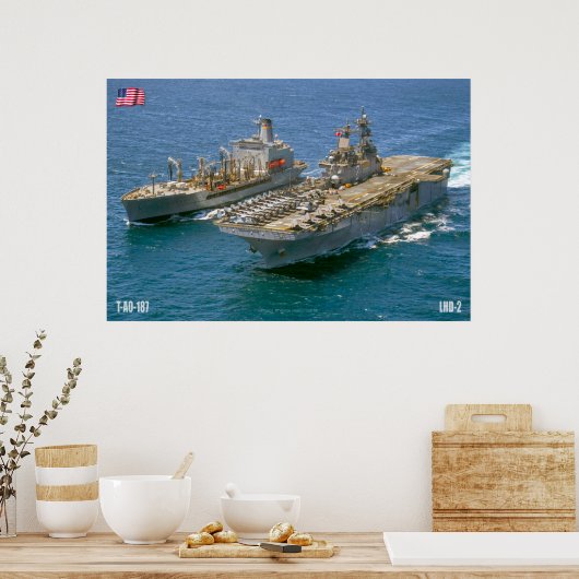 AMPHIBIOUS-ASSAULT-SCHIFF - LHD-2 POSTER (Küche)