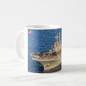 AMPHIBIOUS-ASSAULT-SCHIFF - LHD-2-Tasse Kaffeetasse (Vorderseite Links)