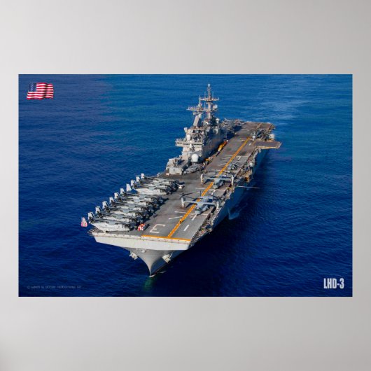 AMPHIBIOUS-ASSAULT-SCHIFF - LHD-3 POSTER (Vorne)