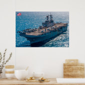 AMPHIBIOUS-ASSAULT-SCHIFF - LHD-6 POSTER (Küche)
