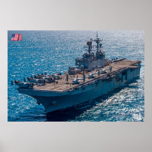 AMPHIBIOUS-ASSAULT-SCHIFF - LHD-6 POSTER (Vorne)