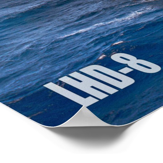 AMPHIBIOUS-ASSAULT-SCHIFF - LHD-8 POSTER (Ecke)