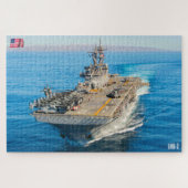 AMPHIBIOUS ASSAULT SHIP - LHD 2 (20 x 30 INCH) Puzzle (Horizontal)