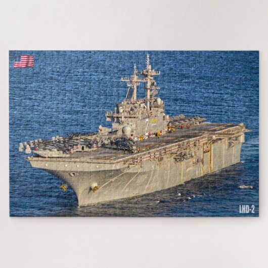 AMPHIBIOUS ASSAULT SHIP - LHD 2 (20 x 30 INCH) Puzzle (Horizontal)