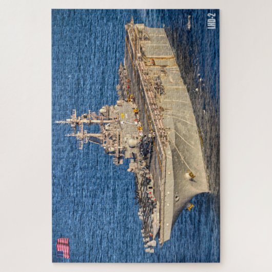 AMPHIBIOUS ASSAULT SHIP - LHD 2 (20 x 30 INCH) Puzzle (Vertikal)