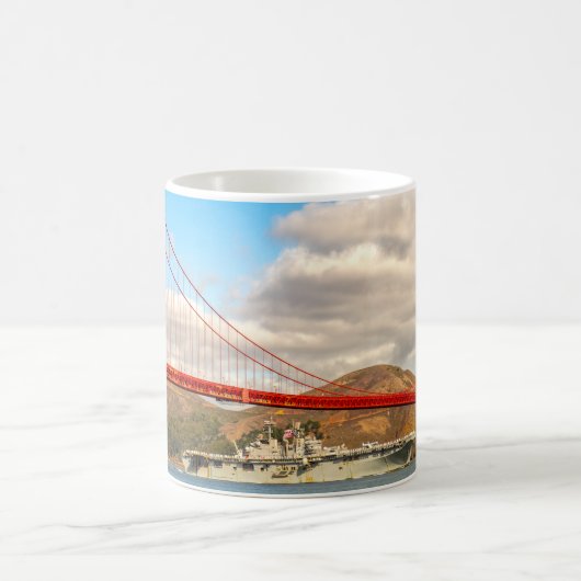 AMPHIBIOUS ASSAULT SHIP - LHD-6-Tasse Kaffeetasse (Mittel)